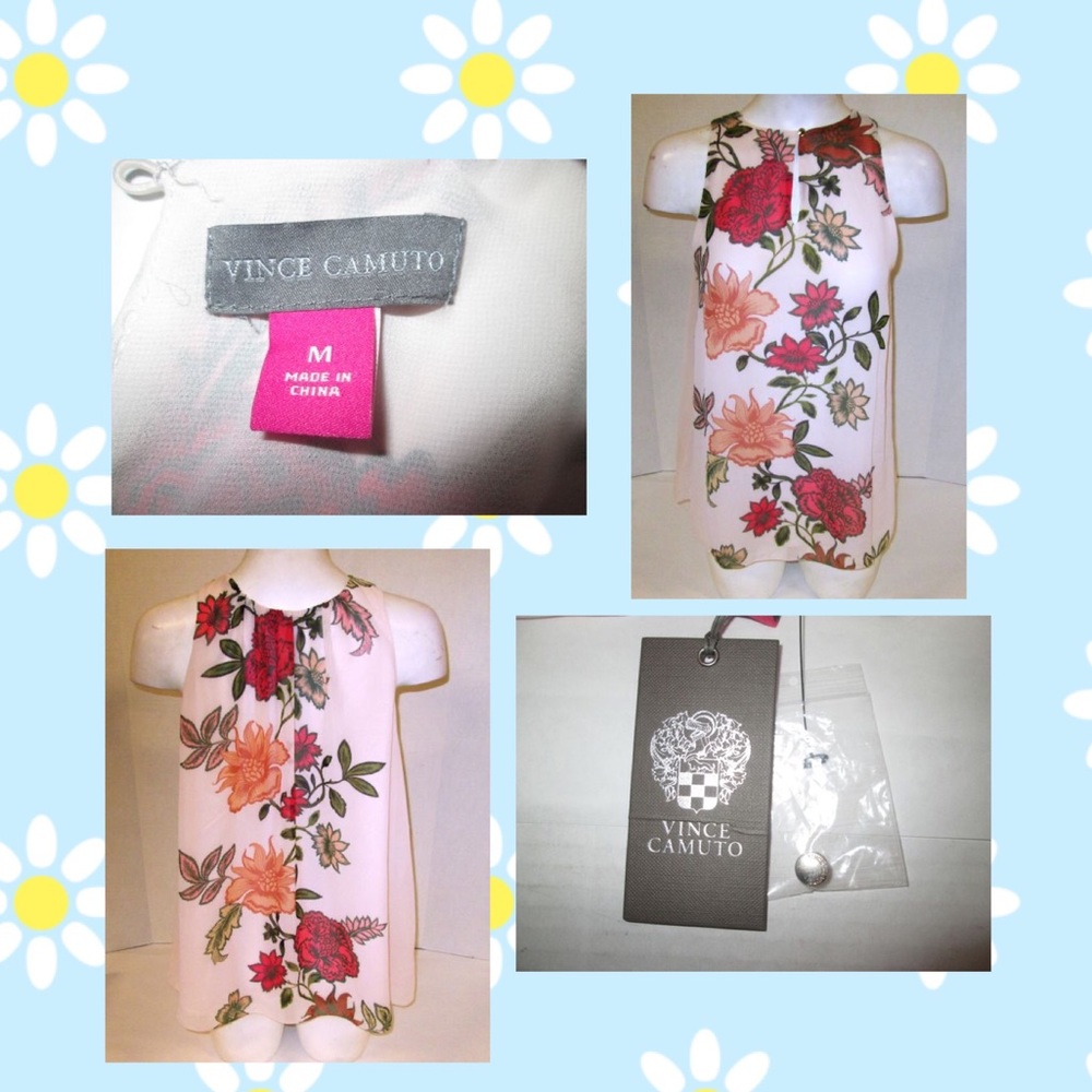Vince Camuto top szM NWT